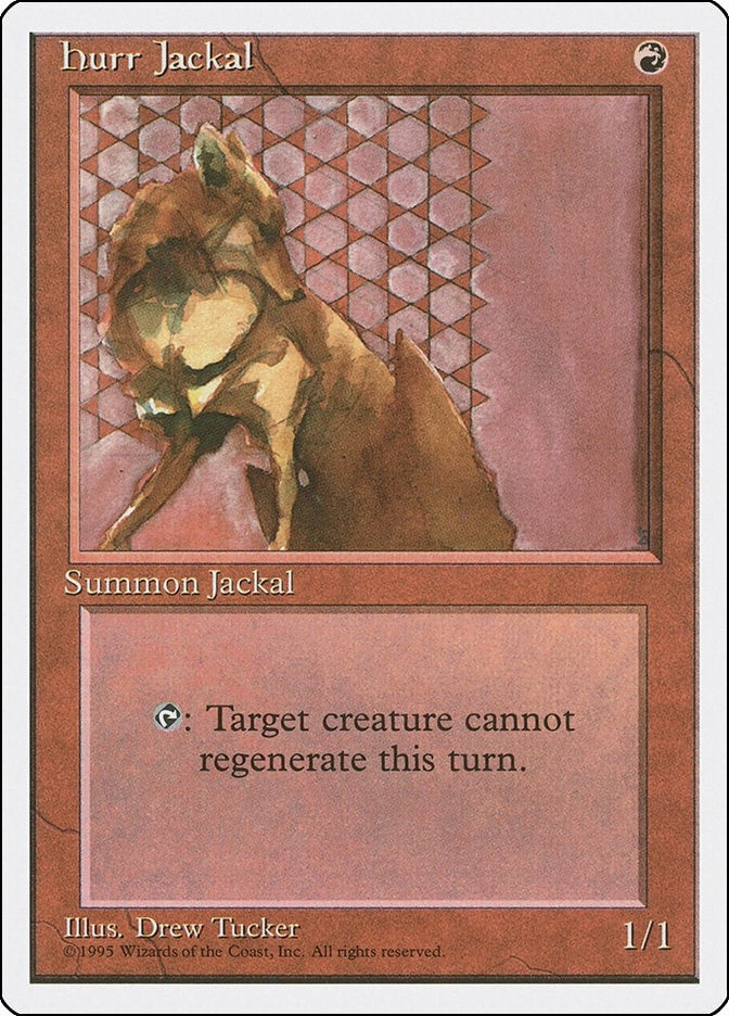 Image for Hurr Jackal [Fourth Edition] - Magic: The Gathering