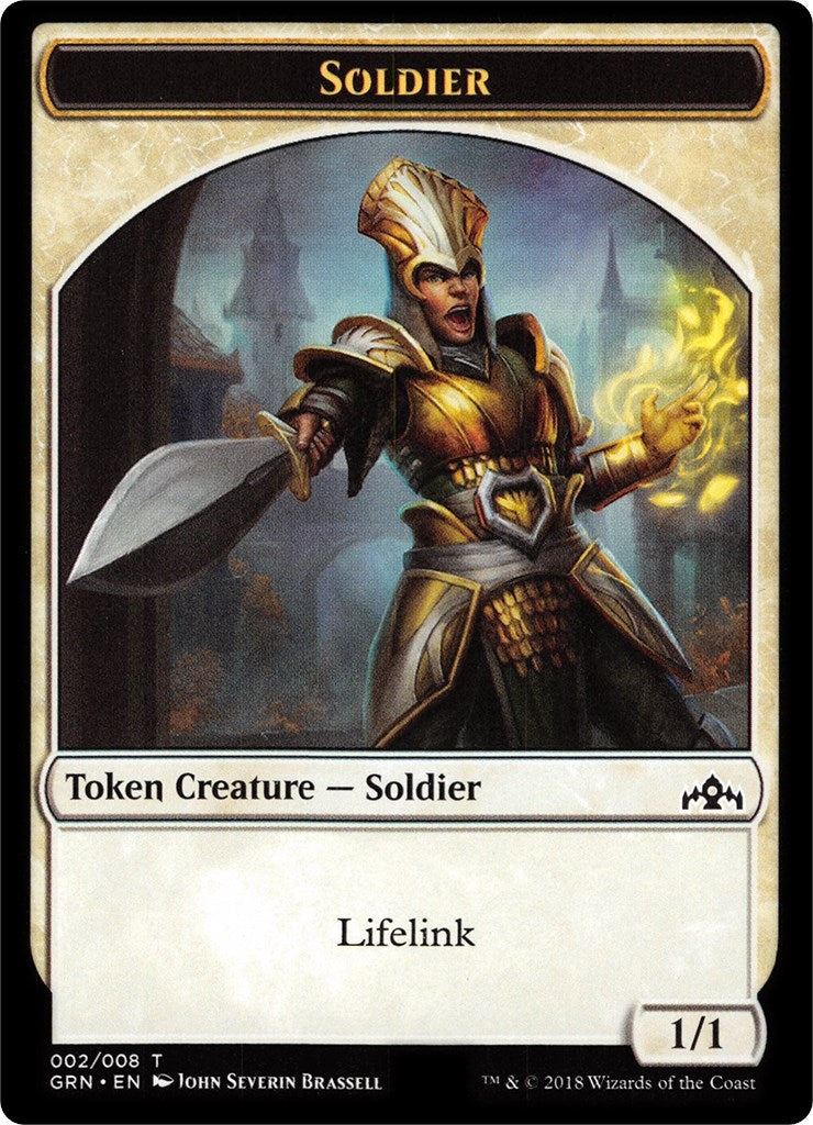 Image for Soldier (002) // Goblin Token (2 // 4) [Guilds of Ravnica: Guild Kits] - Magic: The Gathering