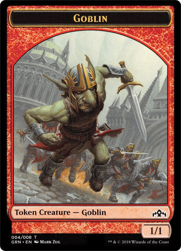 Image for Goblin // Soldier (006) Double-Sided Token (4 // 6) [Guilds of Ravnica: Guild Kits] - Magic: The Gathering
