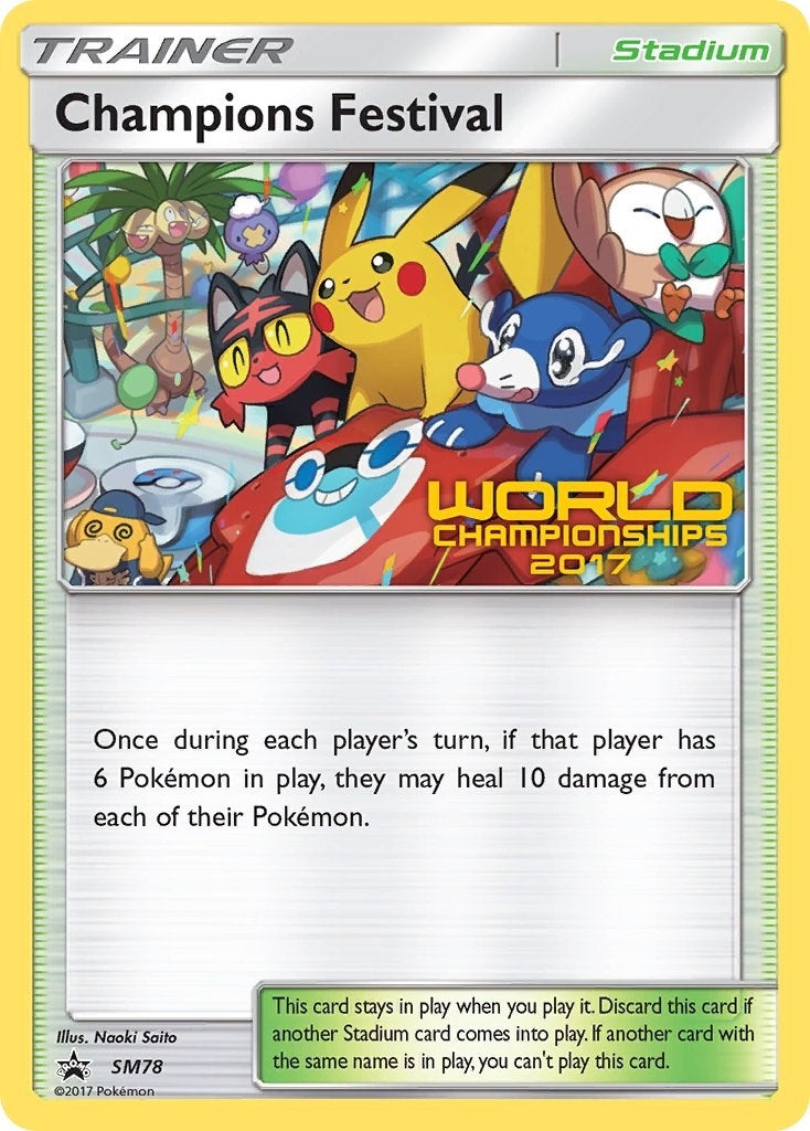 Image for Champions Festival - SM78 (World Championships 2017) (SM78) [SM Promos] - Pokemon