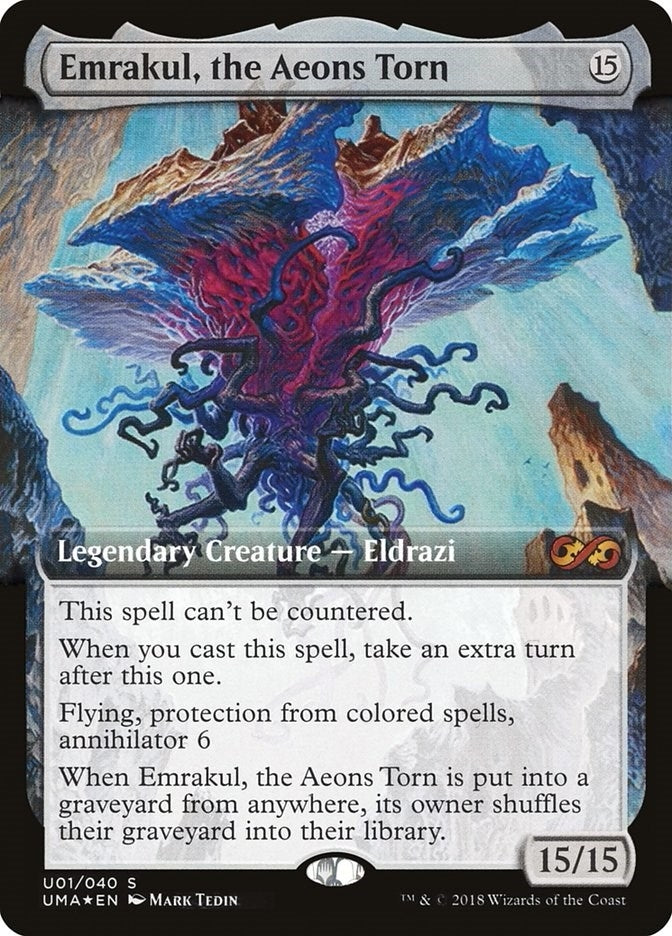 Image for Emrakul, the Aeons Torn (U01) [Ultimate Masters: Box Toppers] - Magic: The Gathering