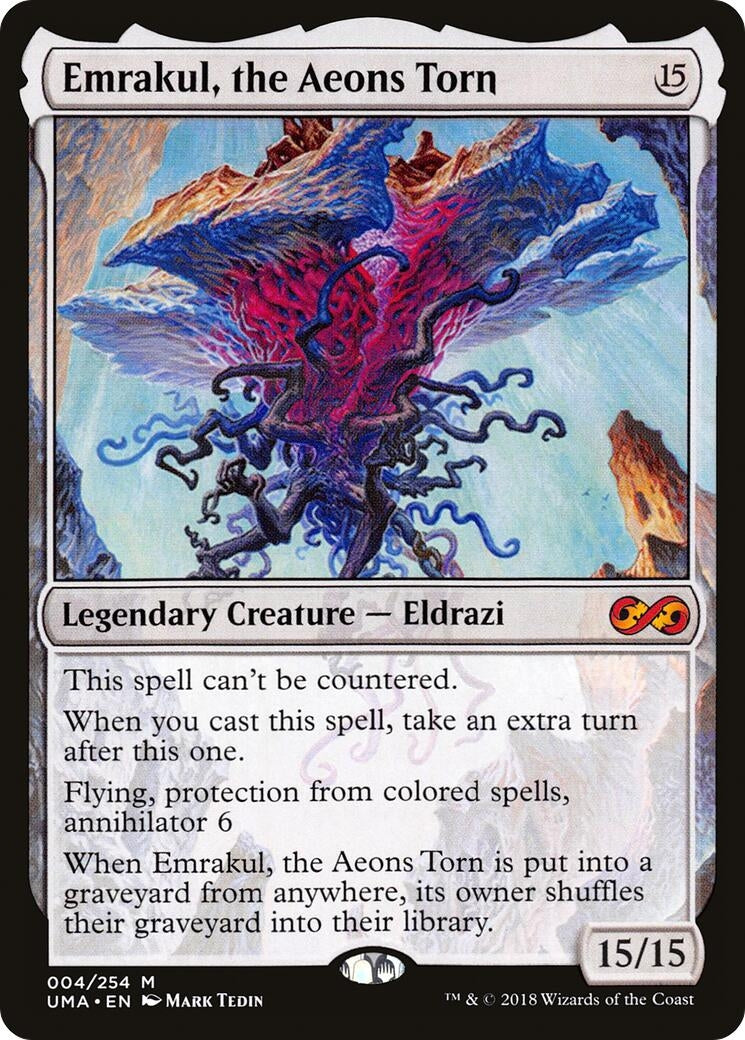 Image for Emrakul, the Aeons Torn (4) [Ultimate Masters] - Magic: The Gathering