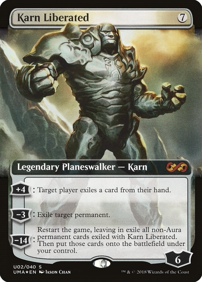 Image for Karn Liberated (U02) [Ultimate Masters: Box Toppers] - Magic: The Gathering