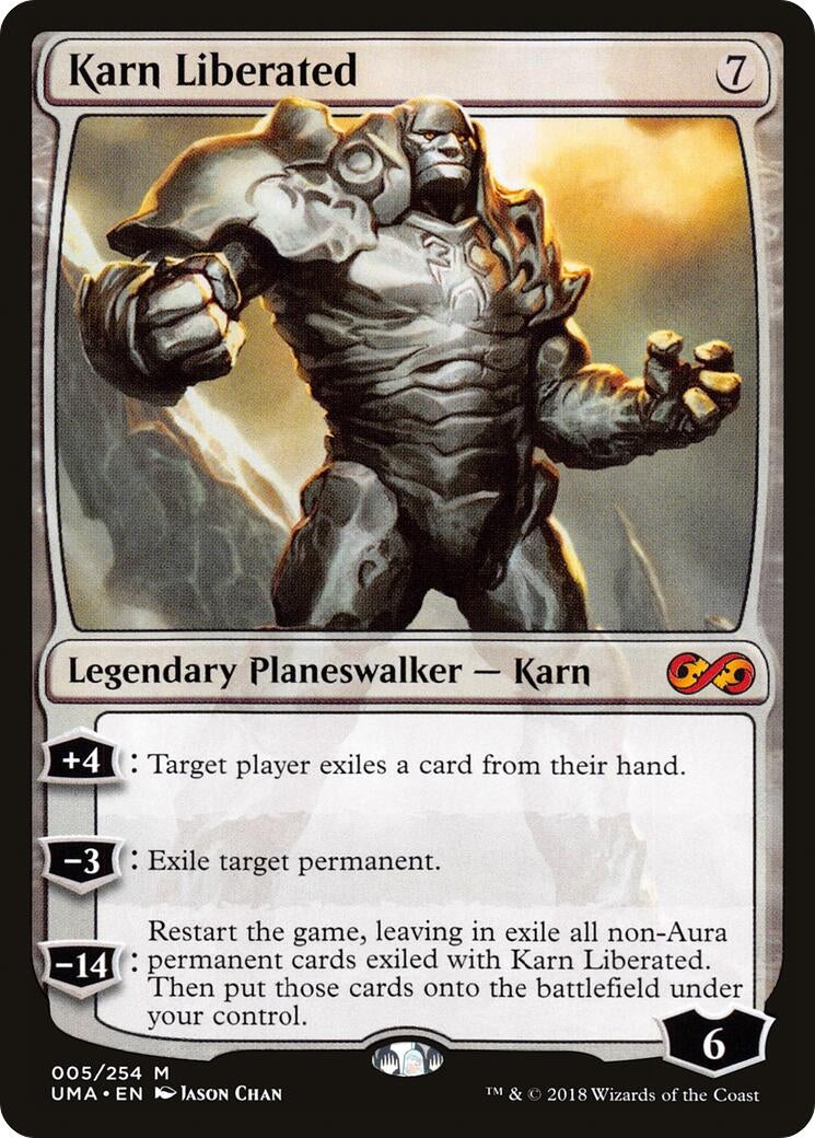 Image for Karn Liberated (5) [Ultimate Masters] - Magic: The Gathering