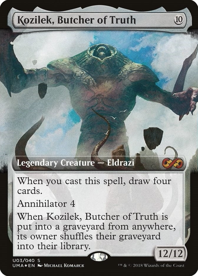 Image for Kozilek, Butcher of Truth (U03) [Ultimate Masters: Box Toppers] - Magic: The Gathering