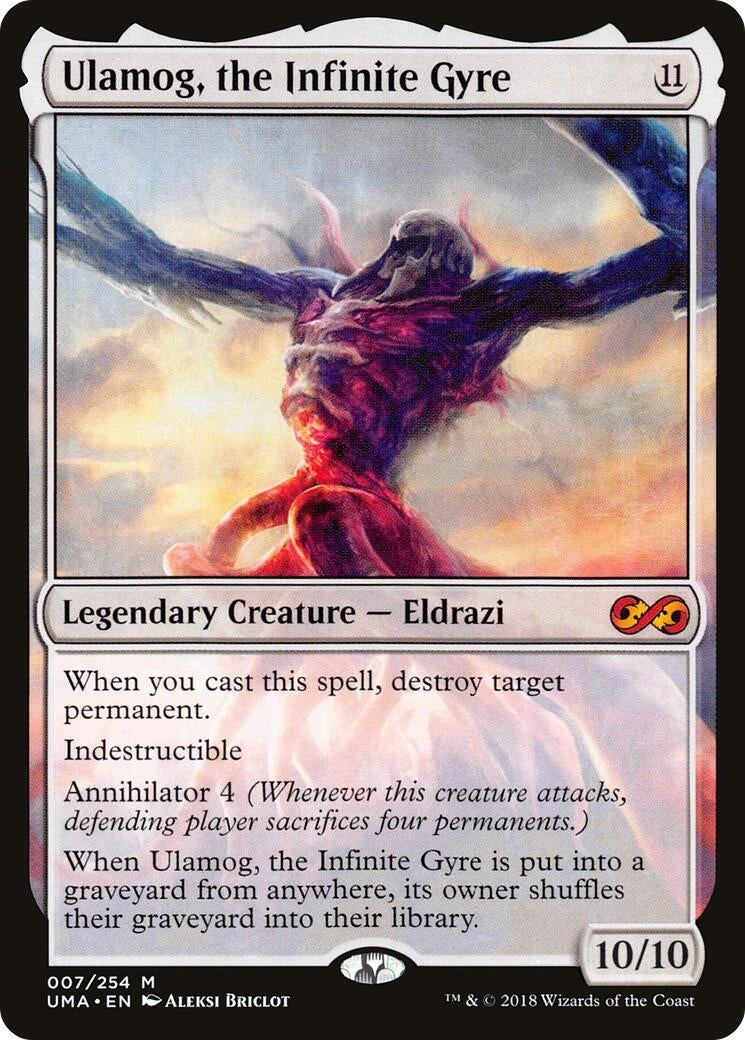 Image for Ulamog, the Infinite Gyre (7) [Ultimate Masters] - Magic: The Gathering