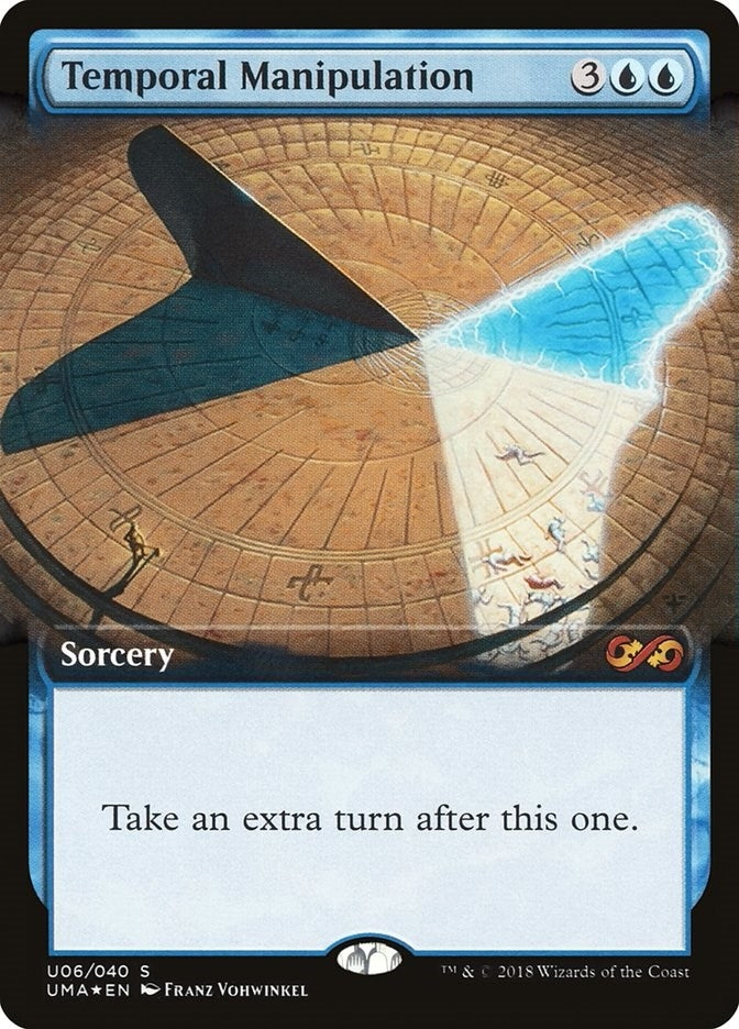 Image for Temporal Manipulation (U06) [Ultimate Masters: Box Toppers] - Magic: The Gathering