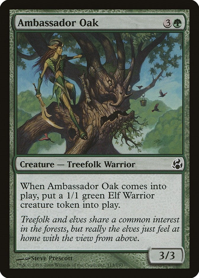 Image for Ambassador Oak (113) [Morningtide] - Magic: The Gathering