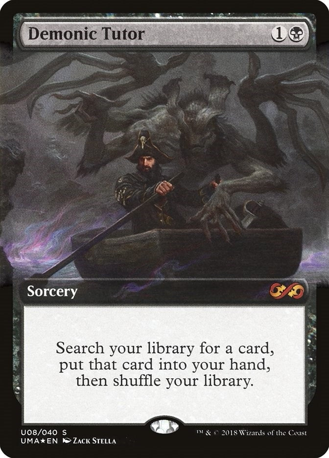 Image for Demonic Tutor (U08) [Ultimate Masters: Box Toppers] - Magic: The Gathering
