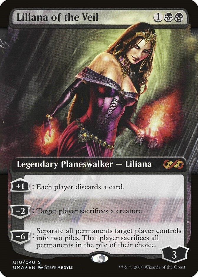 Image for Liliana of the Veil (U10) [Ultimate Masters: Box Toppers] - Magic: The Gathering
