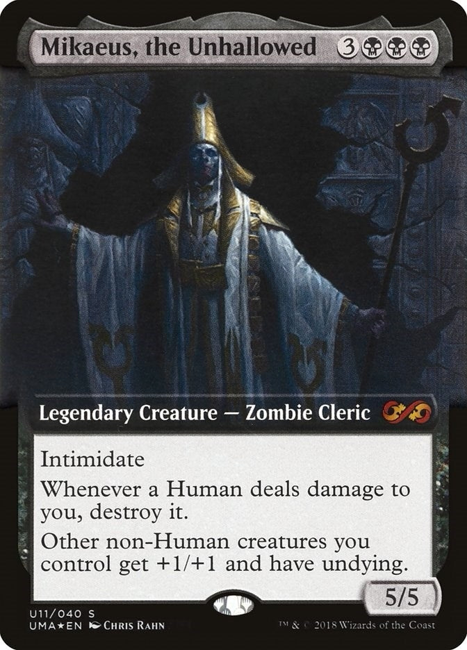 Image for Mikaeus, the Unhallowed (U11) [Ultimate Masters: Box Toppers] - Magic: The Gathering