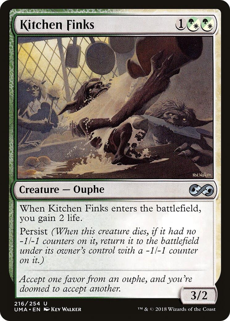 Image for Kitchen Finks (216) [Ultimate Masters] - Magic: The Gathering