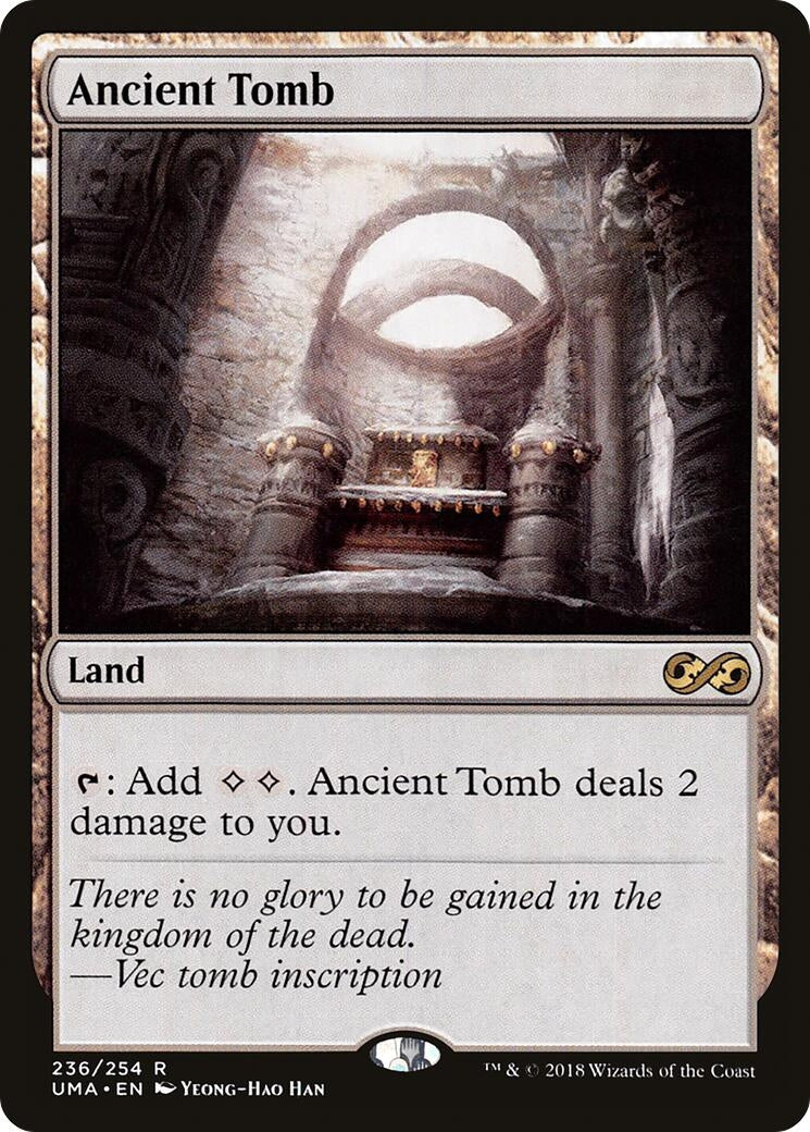 Image for Ancient Tomb (236) [Ultimate Masters] - Magic: The Gathering