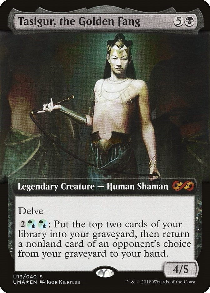 Image for Tasigur, the Golden Fang (U13) [Ultimate Masters: Box Toppers] - Magic: The Gathering