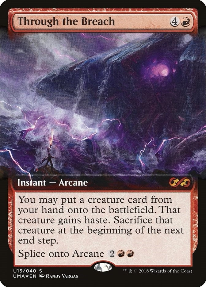 Image for Through the Breach (U15) [Ultimate Masters: Box Toppers] - Magic: The Gathering