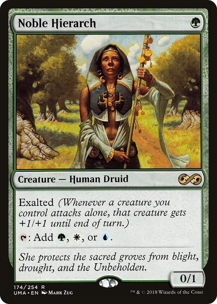 Image for Noble Hierarch (174) [Ultimate Masters] - Magic: The Gathering