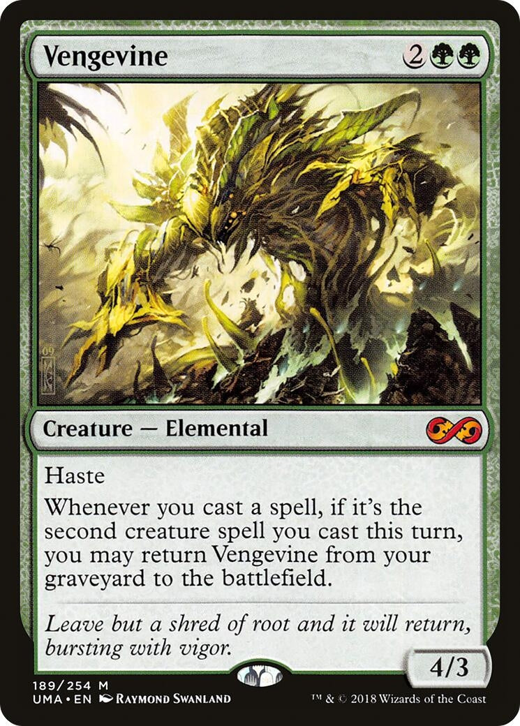 Image for Vengevine (189) [Ultimate Masters] - Magic: The Gathering