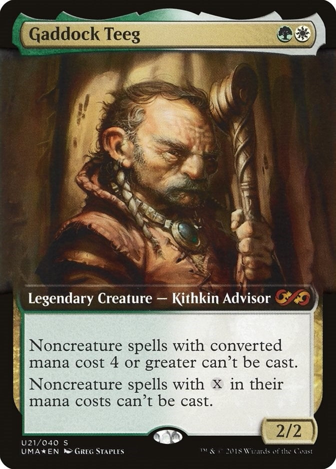 Image for Gaddock Teeg (U21) [Ultimate Masters: Box Toppers] - Magic: The Gathering