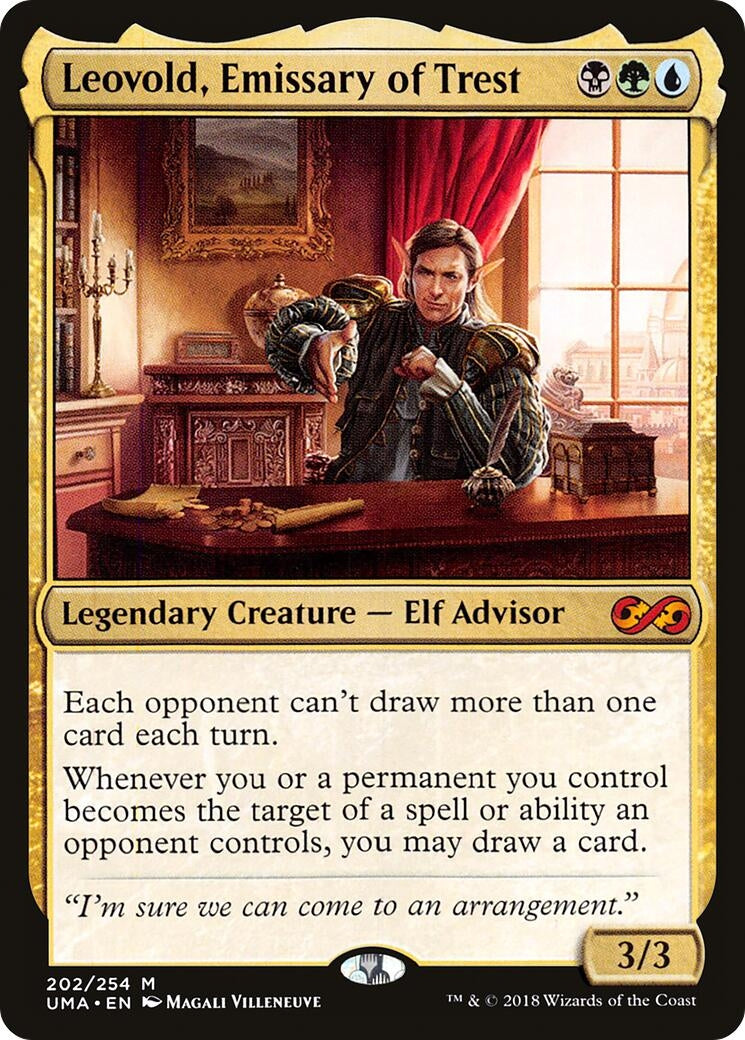 Image for Leovold, Emissary of Trest (202) [Ultimate Masters] - Magic: The Gathering