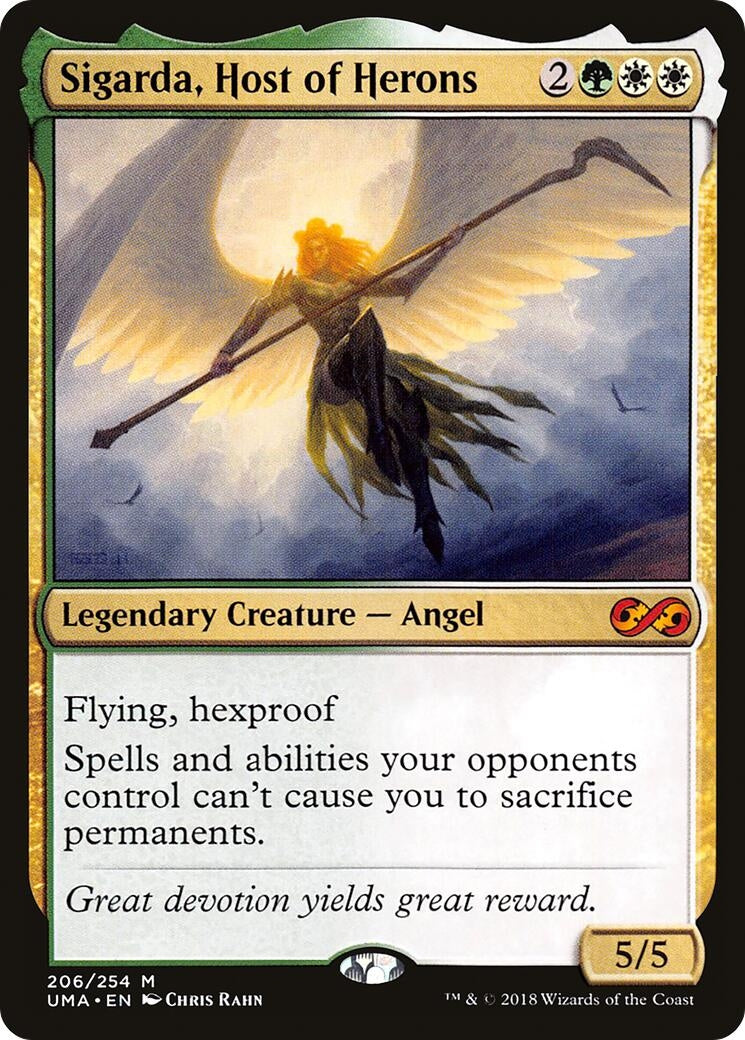 Image for Sigarda, Host of Herons (206) [Ultimate Masters] - Magic: The Gathering