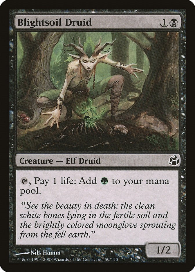 Image for Blightsoil Druid (59) [Morningtide] - Magic: The Gathering