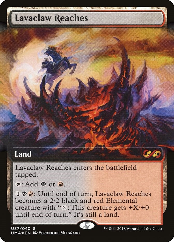 Image for Lavaclaw Reaches (U37) [Ultimate Masters: Box Toppers] - Magic: The Gathering