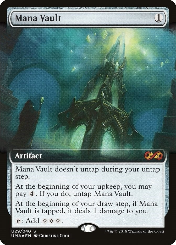 Image for Mana Vault (U29) [Ultimate Masters: Box Toppers] - Magic: The Gathering