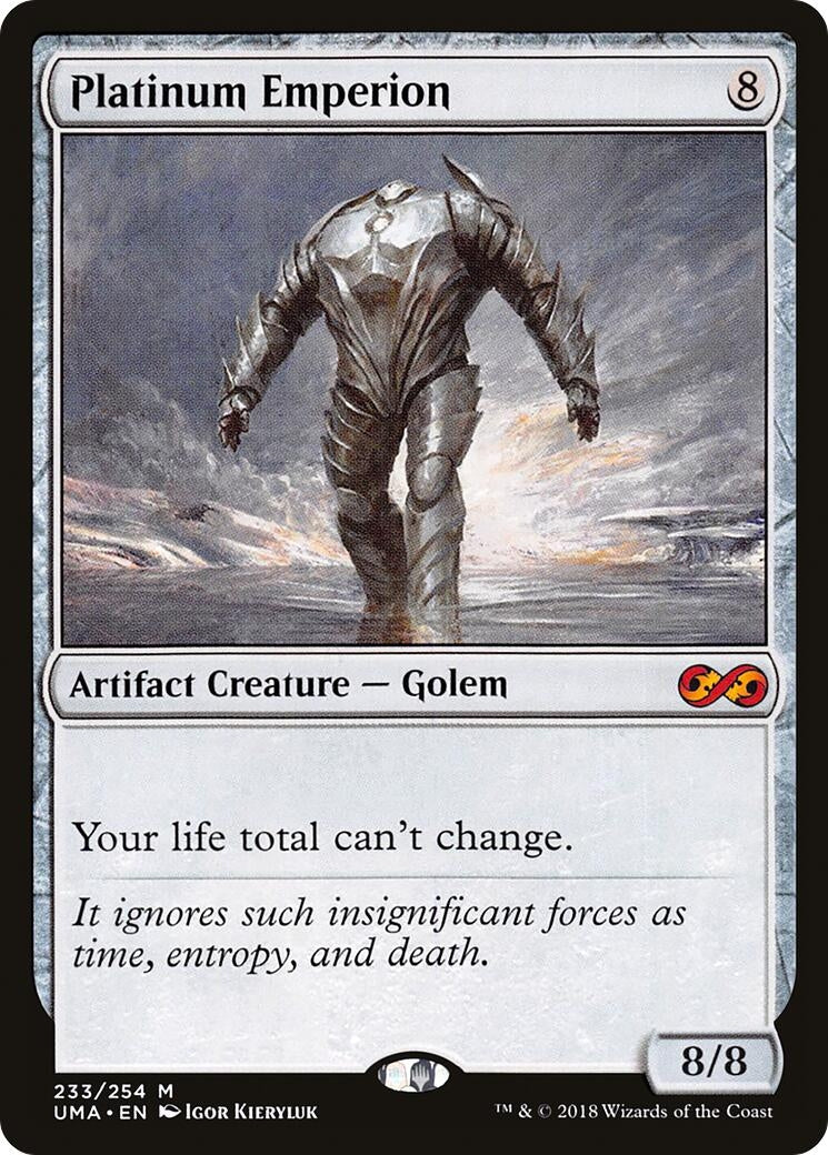 Image for Platinum Emperion (233) [Ultimate Masters] - Magic: The Gathering