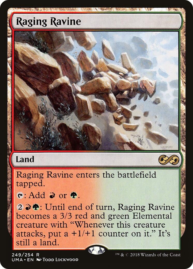 Image for Raging Ravine (249) [Ultimate Masters] - Magic: The Gathering