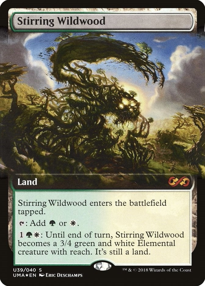 Image for Stirring Wildwood (U39) [Ultimate Masters: Box Toppers] - Magic: The Gathering