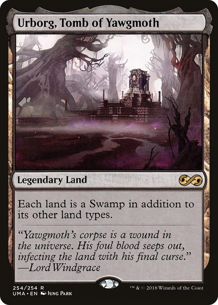 Image for Urborg, Tomb of Yawgmoth (254) [Ultimate Masters] - Magic: The Gathering