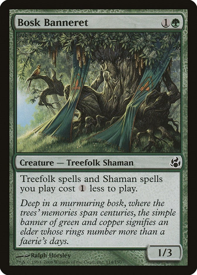 Image for Bosk Banneret (114) [Morningtide] - Magic: The Gathering