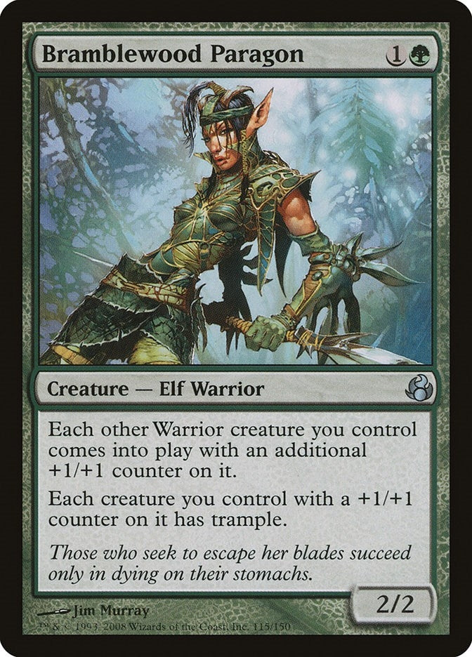 Image for Bramblewood Paragon (115) [Morningtide] - Magic: The Gathering