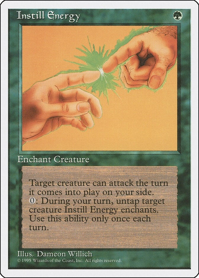 Image for Instill Energy [Fourth Edition] - Magic: The Gathering