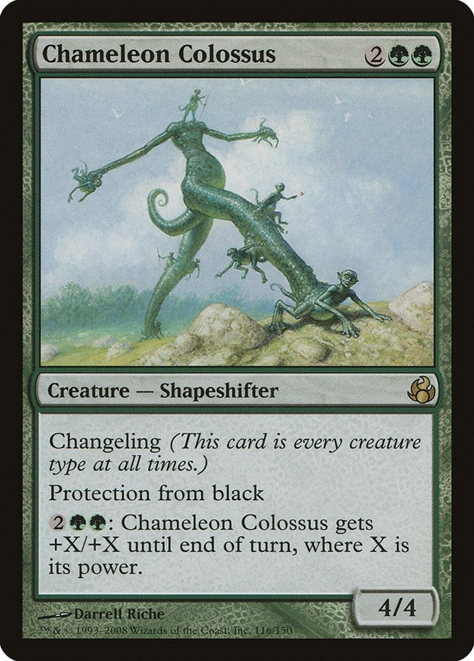 Image for Chameleon Colossus (116) [Morningtide] - Magic: The Gathering