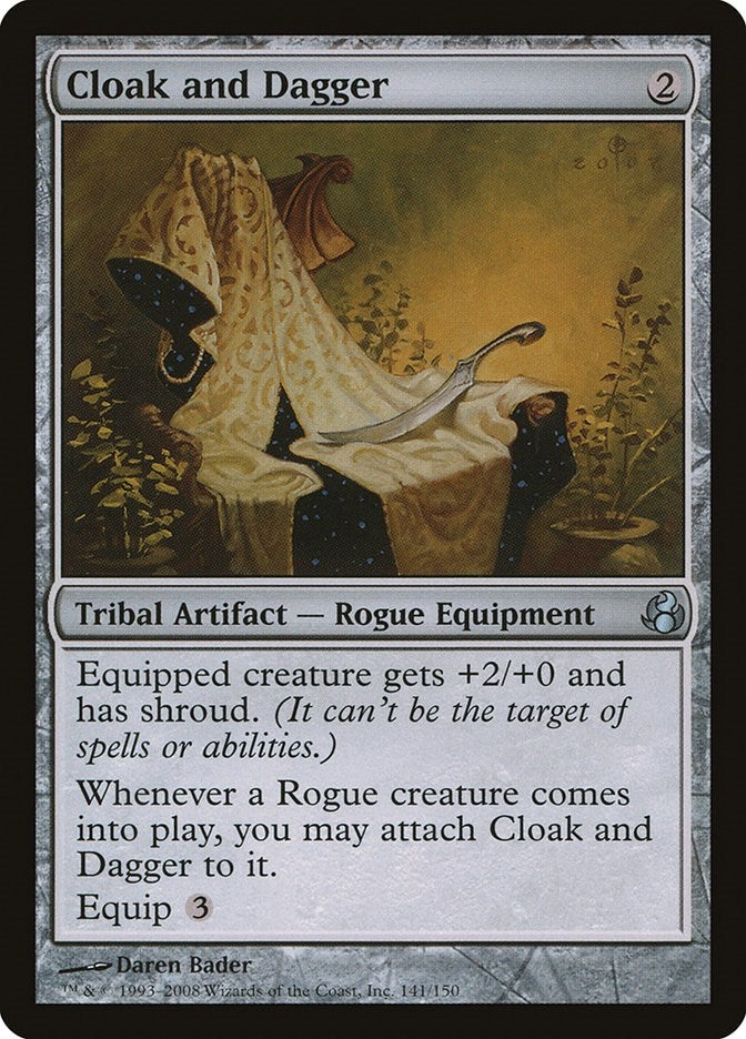 Image for Cloak and Dagger (141) [Morningtide] - Magic: The Gathering