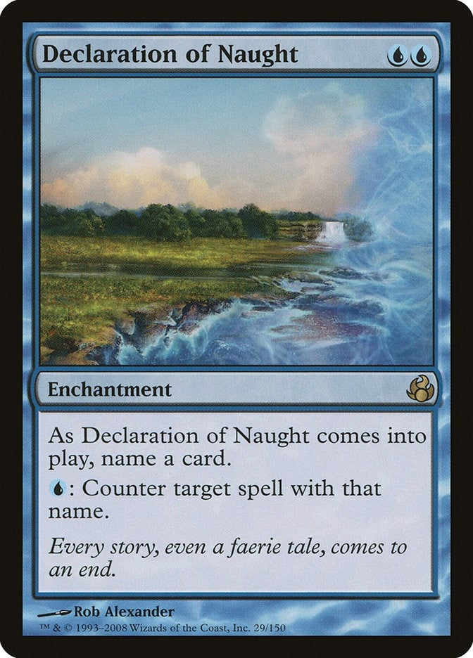 Image for Declaration of Naught (29) [Morningtide] - Magic: The Gathering