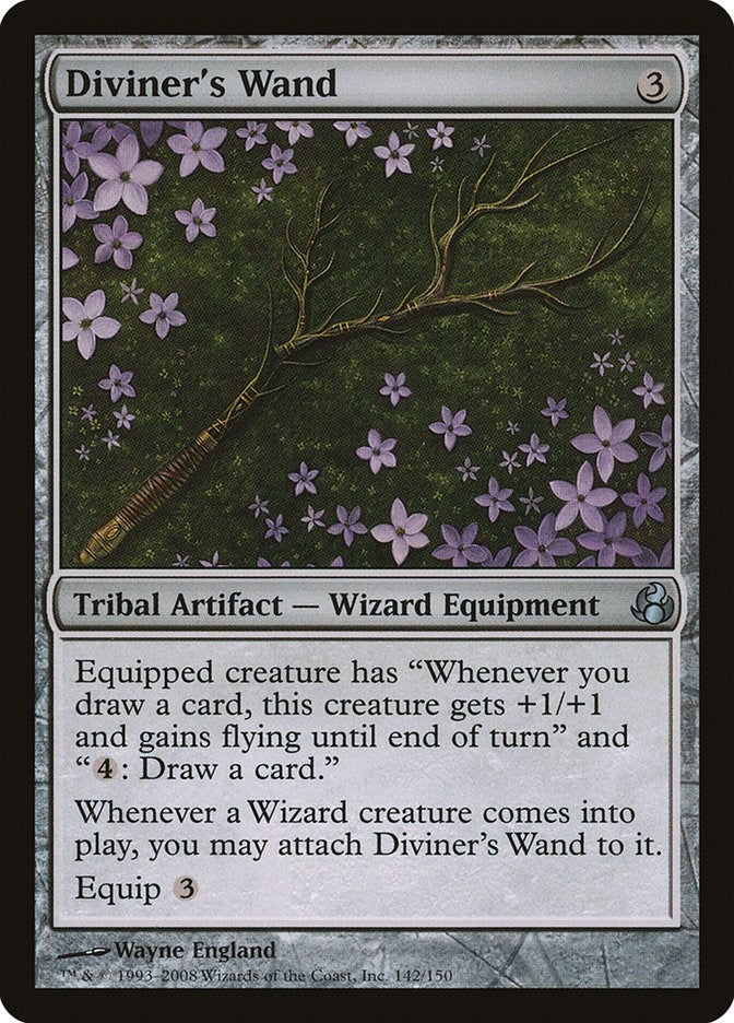 Image for Diviner's Wand (142) [Morningtide] - Magic: The Gathering