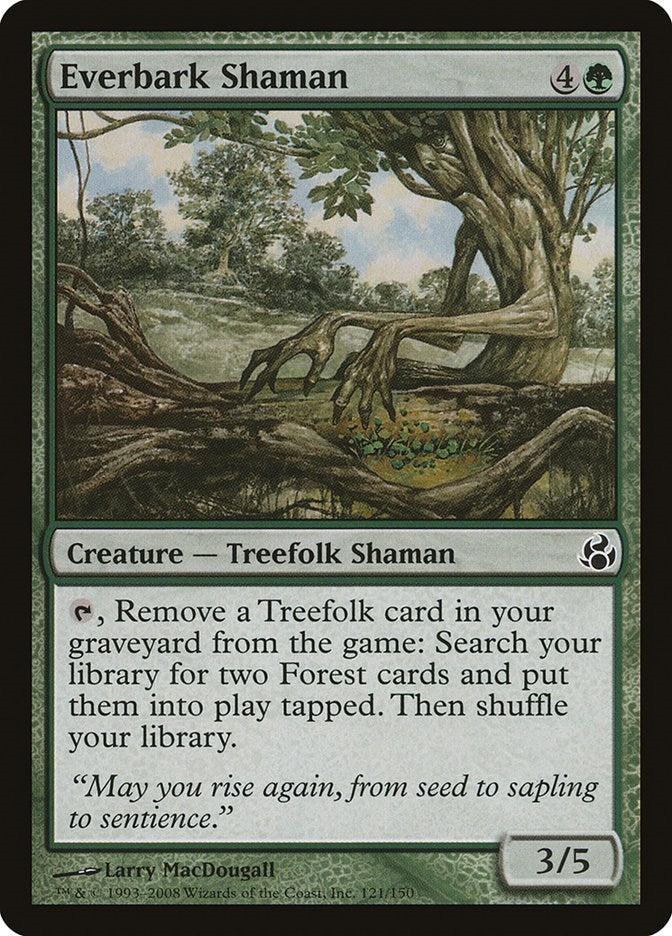 Image for Everbark Shaman (121) [Morningtide] - Magic: The Gathering