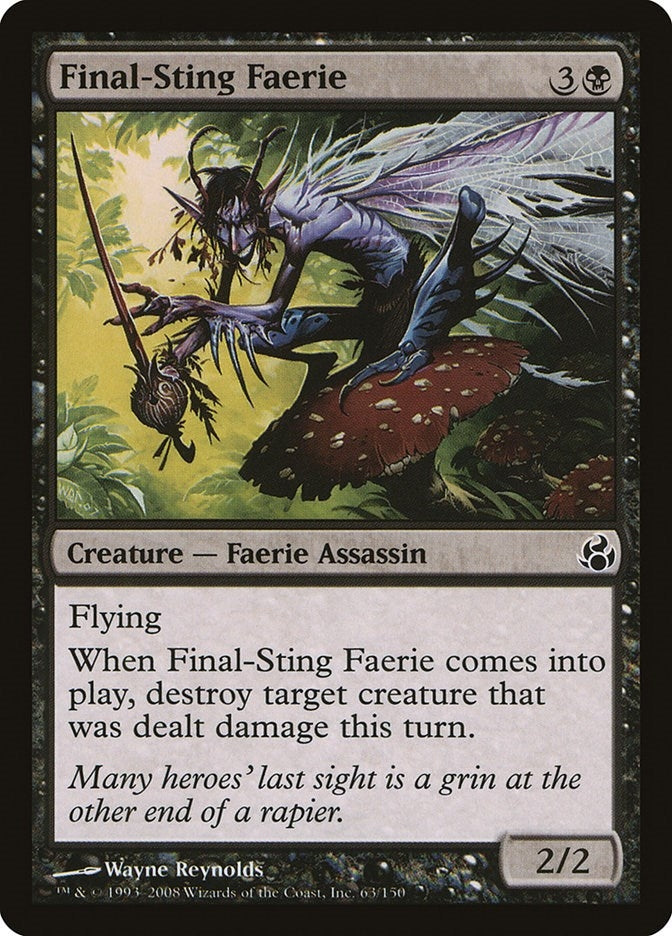 Image for Final-Sting Faerie (63) [Morningtide] - Magic: The Gathering