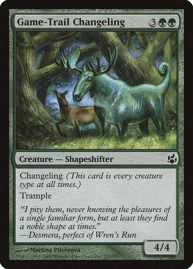 Image for Game-Trail Changeling [Morningtide] - Magic: The Gathering