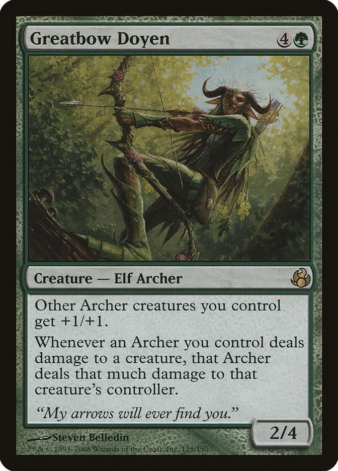 Image for Greatbow Doyen (125) [Morningtide] - Magic: The Gathering
