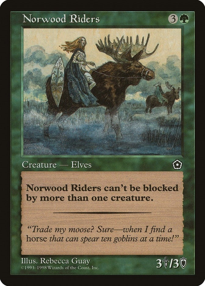Image for Norwood Riders [Portal Second Age] - Magic: The Gathering