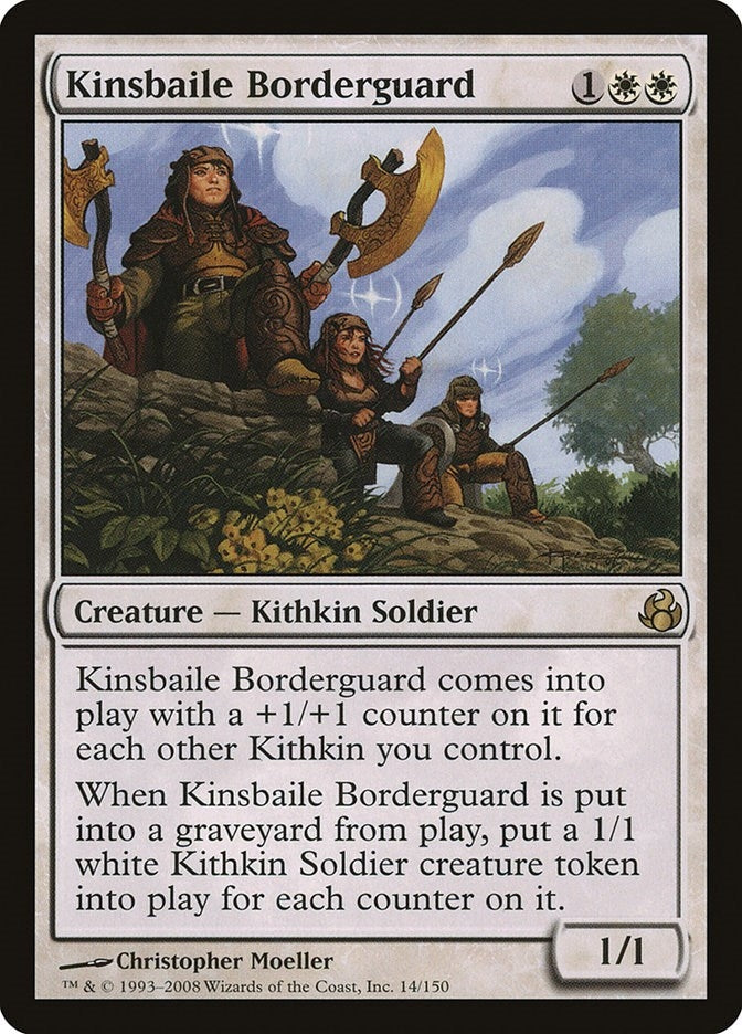 Image for Kinsbaile Borderguard (14) [Morningtide] - Magic: The Gathering