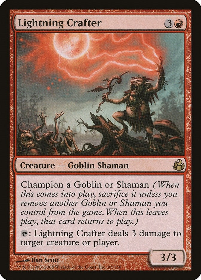 Image for Lightning Crafter (93) [Morningtide] - Magic: The Gathering