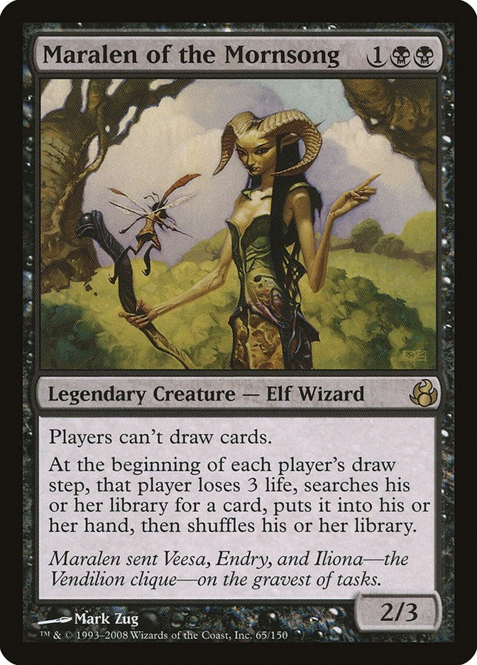Image for Maralen of the Mornsong (65) [Morningtide] - Magic: The Gathering