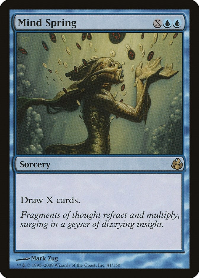 Image for Mind Spring (41) [Morningtide] - Magic: The Gathering