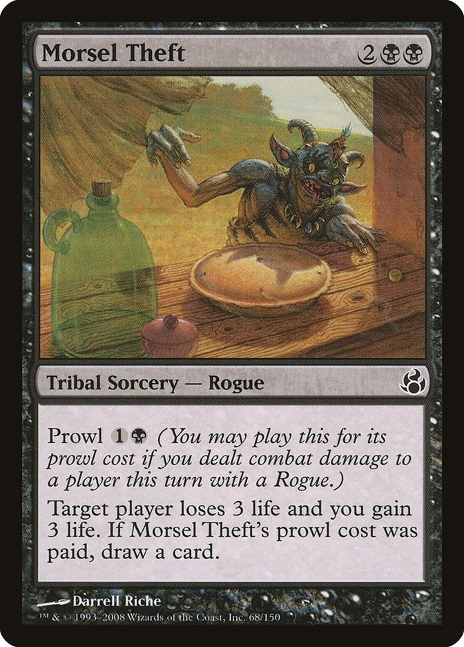 Image for Morsel Theft (68) [Morningtide] - Magic: The Gathering