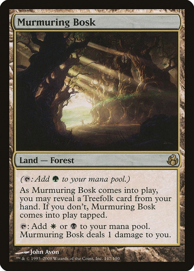 Image for Murmuring Bosk (147) [Morningtide] - Magic: The Gathering