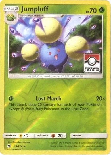 Image for Jumpluff - 14/214 (Pokemon League) (014/214) [League & Championship Cards] - Pokemon